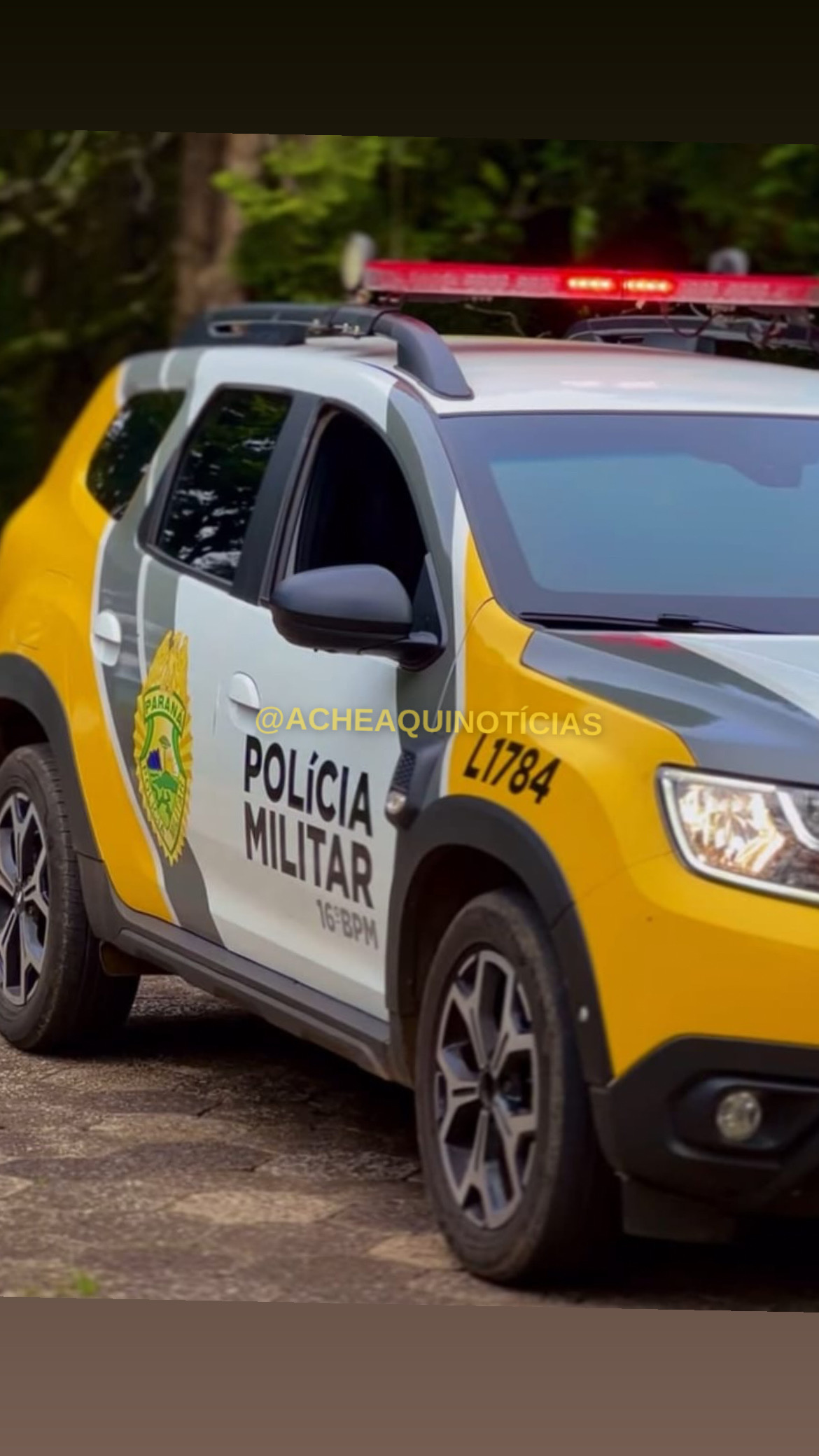 Foragido da Justiça de 68 anos foi preso durante operação da Polícia Militar em Guarapuava  